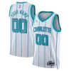 Charlotte Hornets Jordan Brand Unisex Swingman Custom Jersey White Association Edition Prime