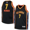 Chet Holmgren Oklahoma City Thunder Nike Youth Prime 2024/25 Swingman Player Jersey City Edition Black