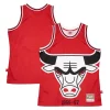 Chicago Bulls Hardwood Classics Blown Out Fashion Jersey Red Bold