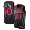 Chicago Bulls Jordan Brand Unisex 2022/23 Exquisite Swingman Custom Jersey Statement Edition Black