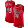 Chicago Bulls Premium Nike Authentic Custom Jersey Red Icon Edition