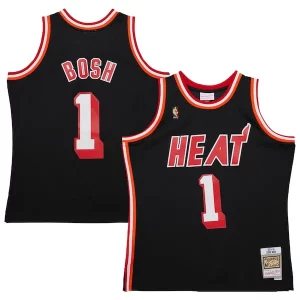 Chris Bosh Miami Heat Captivant 2013/14 Hardwood Classics Swingman Jersey Black