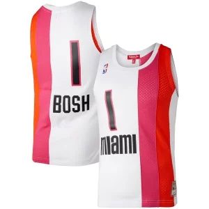 Chris Bosh Miami Heat Women's Hardwood Classics 2011/12 Stylish Swingman Jersey White