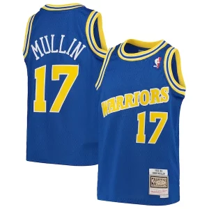 Chris Mullin Exclusif Golden State Warriors Youth 1993/94 Hardwood Classics Swingman Jersey Royal
