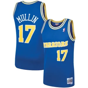 Chris Mullin Golden State Warriors 1993/94 Hardwood Classics Swingman Jersey Royal Captivant