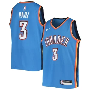 Chris Paul Oklahoma City Admirable Thunder Nike Youth Team Swingman Jersey Blue