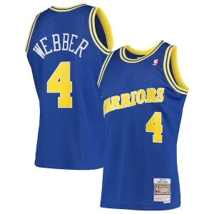 Chris Webber Golden State Warriors 1993/94 Hardwood Classics Swingman Jersey Bold Royal