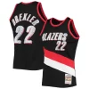 Clyde Drexler Portland Trail Blazers 1991/92 Hardwood Classics NBA 75th Anniversary Diamond Swingman Jersey Collectible Black