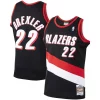 Clyde Drexler Portland Trail Blazers 1991/92 Hardwood Classics Swingman Vibrant Jersey Black
