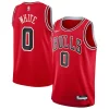 Coby White Chicago Collectible Bulls Youth Swingman Jersey Red Icon Edition