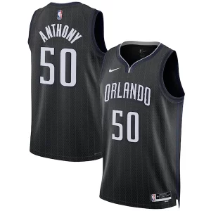Cole Anthony Orlando Magic Nike Unisex Personalisable 2022/23 Swingman Jersey City Edition Black