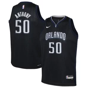 Cole Anthony Orlando Magic Nike Youth 2022/23 Swingman Jersey Élégant City Edition Black