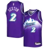 Collin Sexton Élégant Utah Jazz Nike Youth 2022/23 Swingman Jersey City Edition Purple