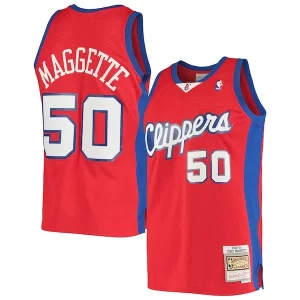 Corey Maggette LA Clippers Confortable 2001/02 Hardwood Classics Swingman Jersey Red