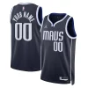 Dallas Mavericks Jordan Brand Unisex 2022/23 Confortable Swingman Custom Jersey Statement Edition Navy