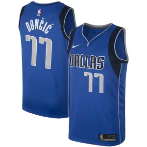 Dallas Mavericks Luka Doncic Moderne Nike Men's Swingman Jersey Royal