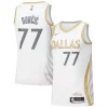 Dallas Mavericks Nike Swingman Player Jersey City Élégant Edition White