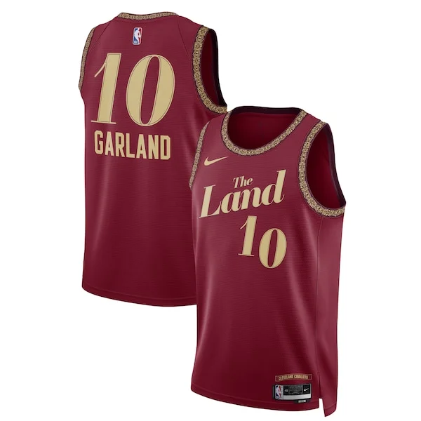 Darius Garland Cleveland Cavaliers Nike Unisex 2023/24 Swingman Splendide Jersey Wine City Edition