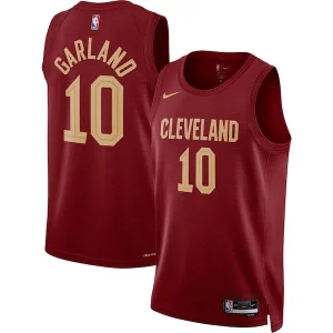 Darius Garland Cleveland Cavaliers Nike Unisex Swingman Jersey Icon Éclatant Edition Wine/White