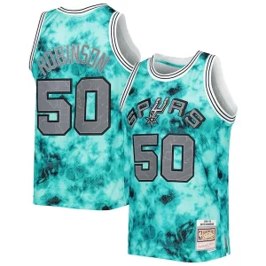David Robinson San Antonio Spurs 1998/99 Galaxy Exclusif Swingman Jersey Teal