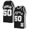 David Robinson San Antonio Spurs Youth 1998/99 Hardwood Classics Classique Swingman Jersey Black