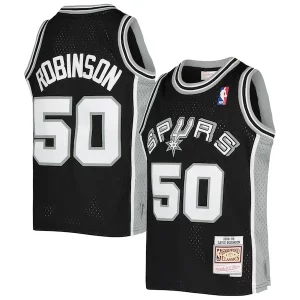 David Robinson San Antonio Spurs Youth 1998/99 Hardwood Classics Classique Swingman Jersey Black