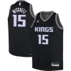 Davion Mitchell Sacramento Kings Jordan Brand Youth Swingman Jersey Statement Edition Collectible Black