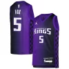 De'Aaron Fox Sacramento Kings Jordan Brand Youth Swingman Notable Jersey Statement Edition Purple