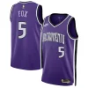 De'Aaron Fox Sacramento Kings Nike Unisex 2024/25 Swingman Jersey Purple Stylish Classic Edition