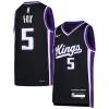De'Aaron Fox Superbe Sacramento Kings Nike Youth Swingman Jersey Icon Edition Purple
