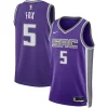 De'Aaron Fox Splendide Sacramento Kings Nike Unisex Swingman Jersey Icon Edition Purple
