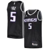 De'Aaron Fox Tendance Sacramento Kings Jordan Brand Swingman Player Jersey Statement Edition Black