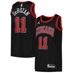 DeMar DeRozan Chicago Bulls Authentique Jordan Brand Unisex Swingman Jersey Statement Edition Black