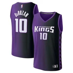 DeMar DeRozan Sacramento Élégant Kings Youth Fast Break Replica Player Jersey Statement Edition Purple