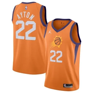 Deandre Ayton Phoenix Suns Jordan Brand 2020/21 Swingman Jersey Statement Charming Edition Orange