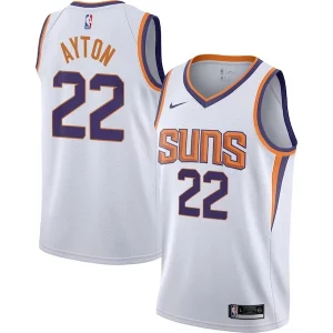 Deandre Ayton Phoenix Suns Notable Nike Youth Swingman Jersey Association Edition White/Purple