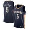 Dejounte Murray New Orleans Pelicans Nike Unisex 2024 Offseason Addition Nike Swingman Jersey Personalisable Navy