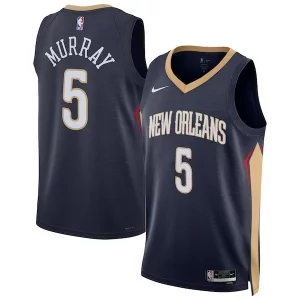Dejounte Murray New Orleans Pelicans Nike Unisex 2024 Offseason Addition Nike Swingman Jersey Personalisable Navy