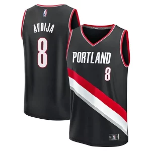 Deni Avdija Portland Trail Blazers Youth Fast Break Replica Player Jersey Icon Incontournable Edition Black