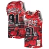 Dennis Rodman Chicago Bulls 1997/98 Hardwood Classics Lunar New Year Swingman Jersey Personalisable Red