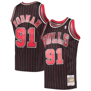 Dennis Rodman Chicago Sophistiqué Bulls Hardwood Classics Swingman Jersey Black