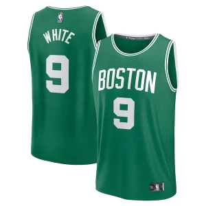 Derrick White Boston Celtics Fast Break Replica Player Jersey Icon Tendance Edition Kelly Green