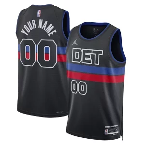 Detroit Pistons Jordan Brand Unisex 2022/23 Swingman Custom Jersey Statement Charming Edition Blue