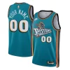 Detroit Pistons Nike Unisex Authentique 2022/23 Custom Swingman Jersey Classic Edition Teal