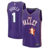 Devin Booker Phoenix Suns Youth 2024/25 Fast Break Player Jersey City Élégant Edition Purple