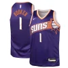 Devin Booker Phoenix Suns Charming Nike Youth Swingman Jersey Icon Edition Purple