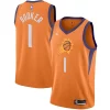 Devin Booker Phoenix Suns Jordan Bold Brand 2020/21 Swingman Jersey Statement Edition Orange