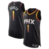 Devin Booker Phoenix Suns Jordan Brand Authentic Player Jersey Statement Edition Black Uniques