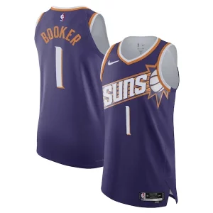 Devin Booker Phoenix Suns Nike Charming Authentic Jersey Icon Edition Purple