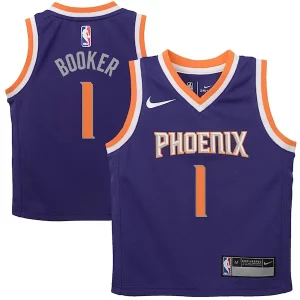 Devin Booker Phoenix Suns Nike Preschool Replica Jersey Purple Captivant Icon Edition